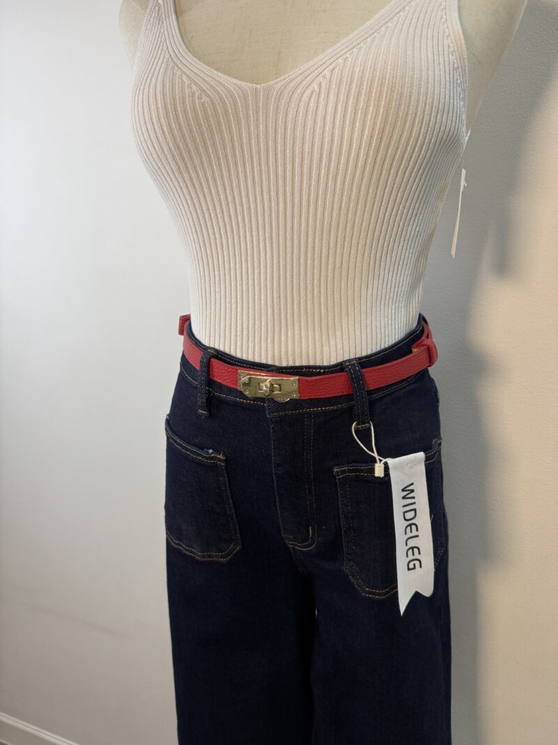 Ceinture H EN Véritable cuir